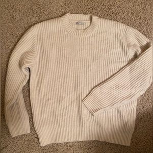Zara ribbed sweater M